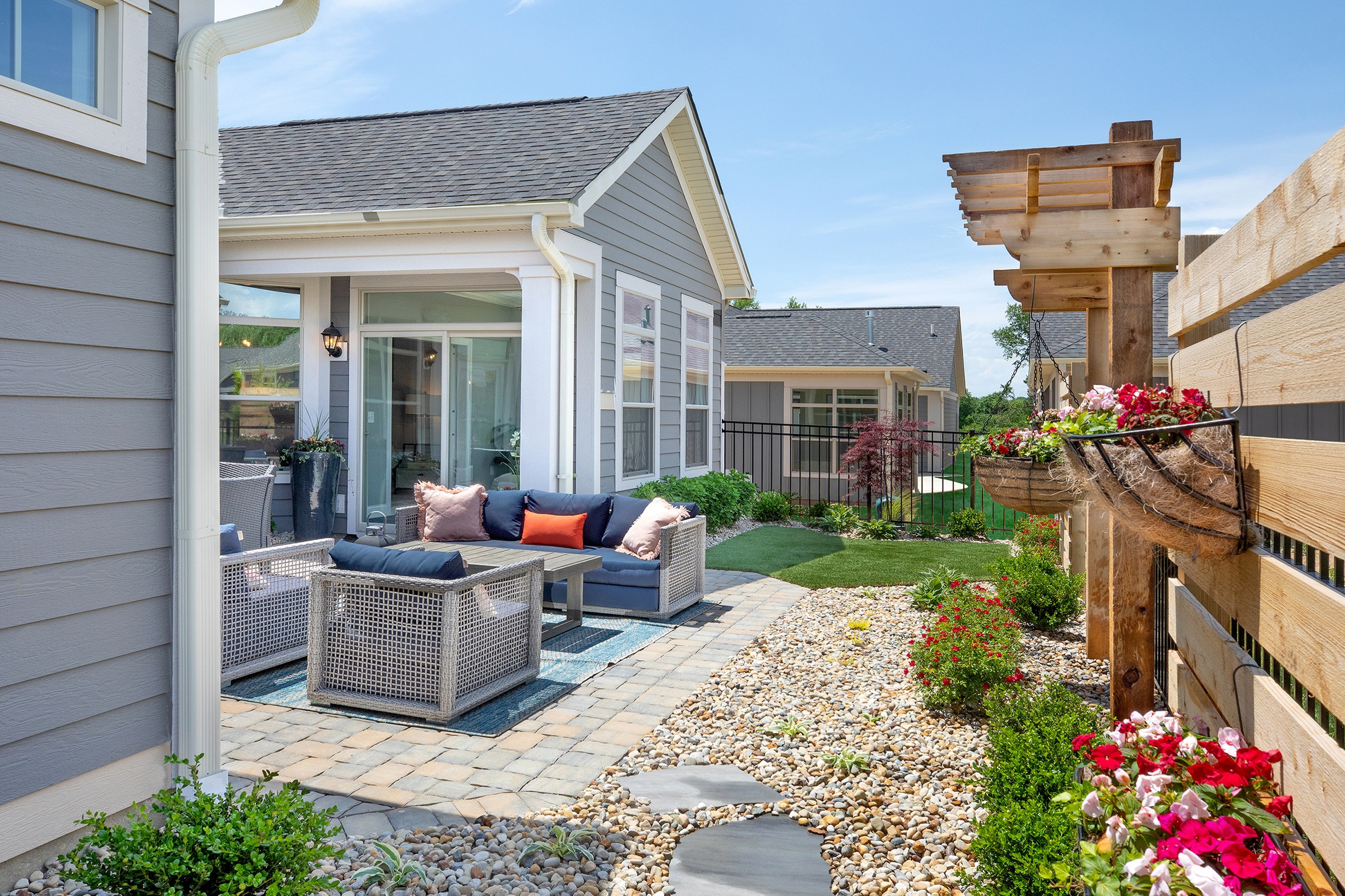 add interest and a pop of color to your landscaping