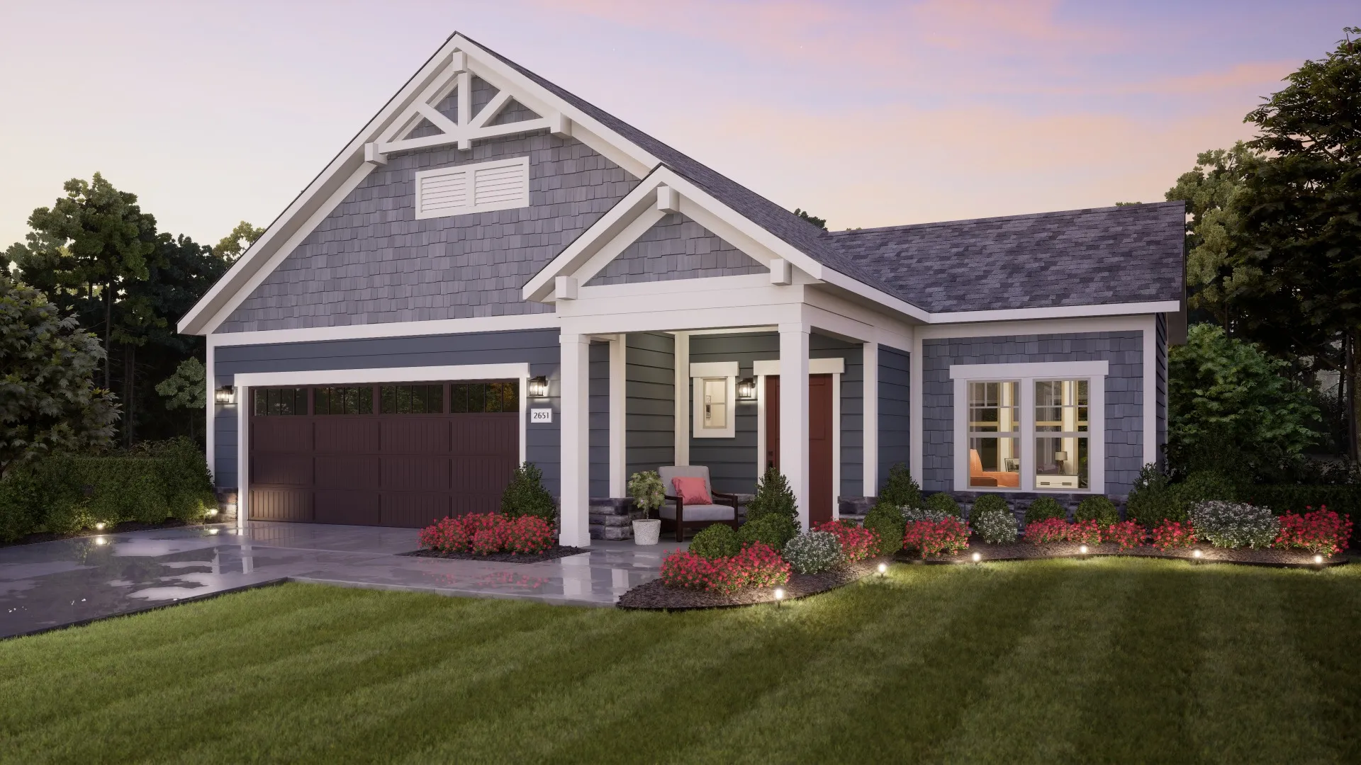 The Courtyards of Hyland Meadows_Palazzo_Craftsman_A_Gray