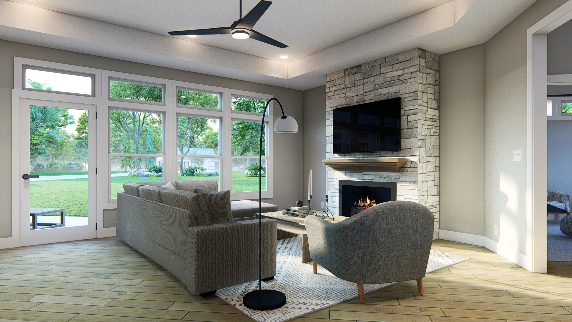 The Courtyards of Carmel_Haven_Living Room
