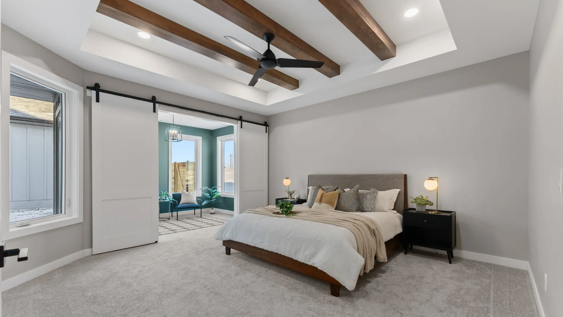 Primary Bedroom with Sitting Room
