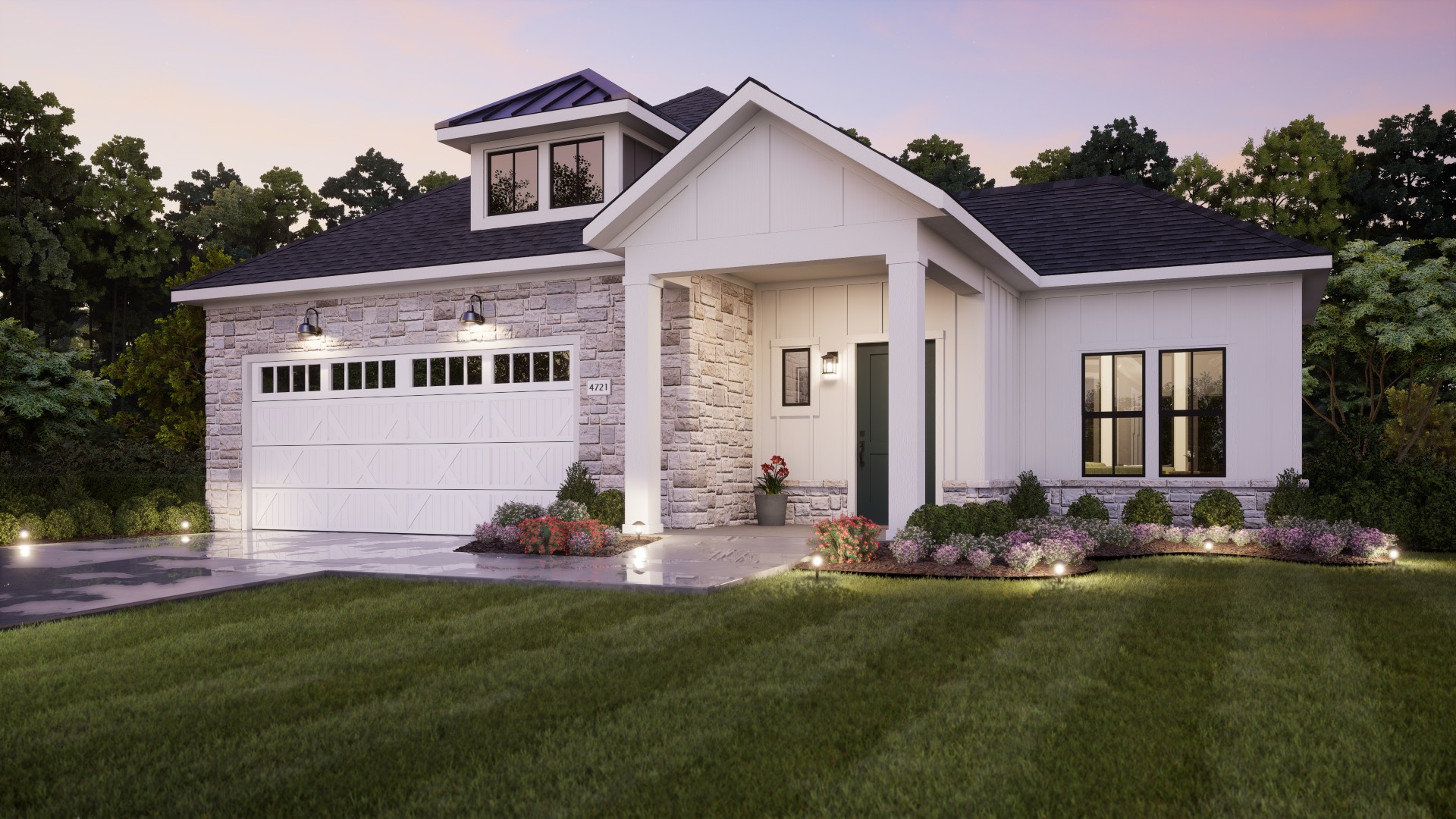 Epcon Spring Palazzo | New Home Design at The Courtyards at Holly Springs | Epcon ...