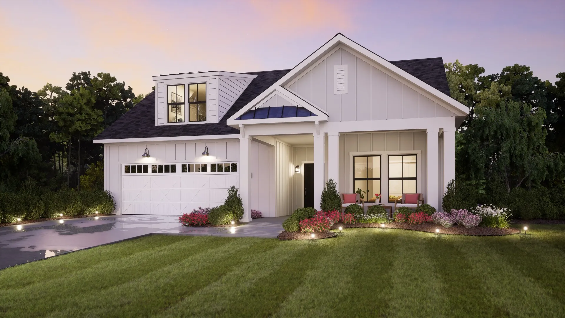 Epcon Spring Portico | New Home Design at The Courtyards at Holly Springs | Epcon ...