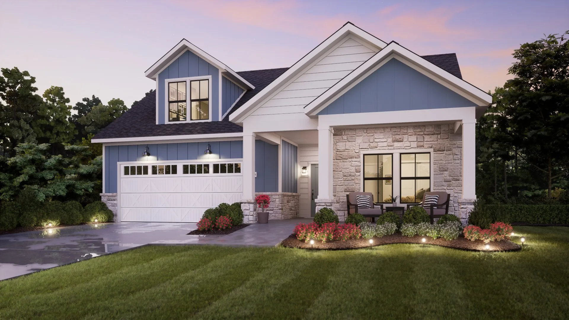 Epcon Spring Portico | New Home Design at The Courtyards at Holly Springs | Epcon ...