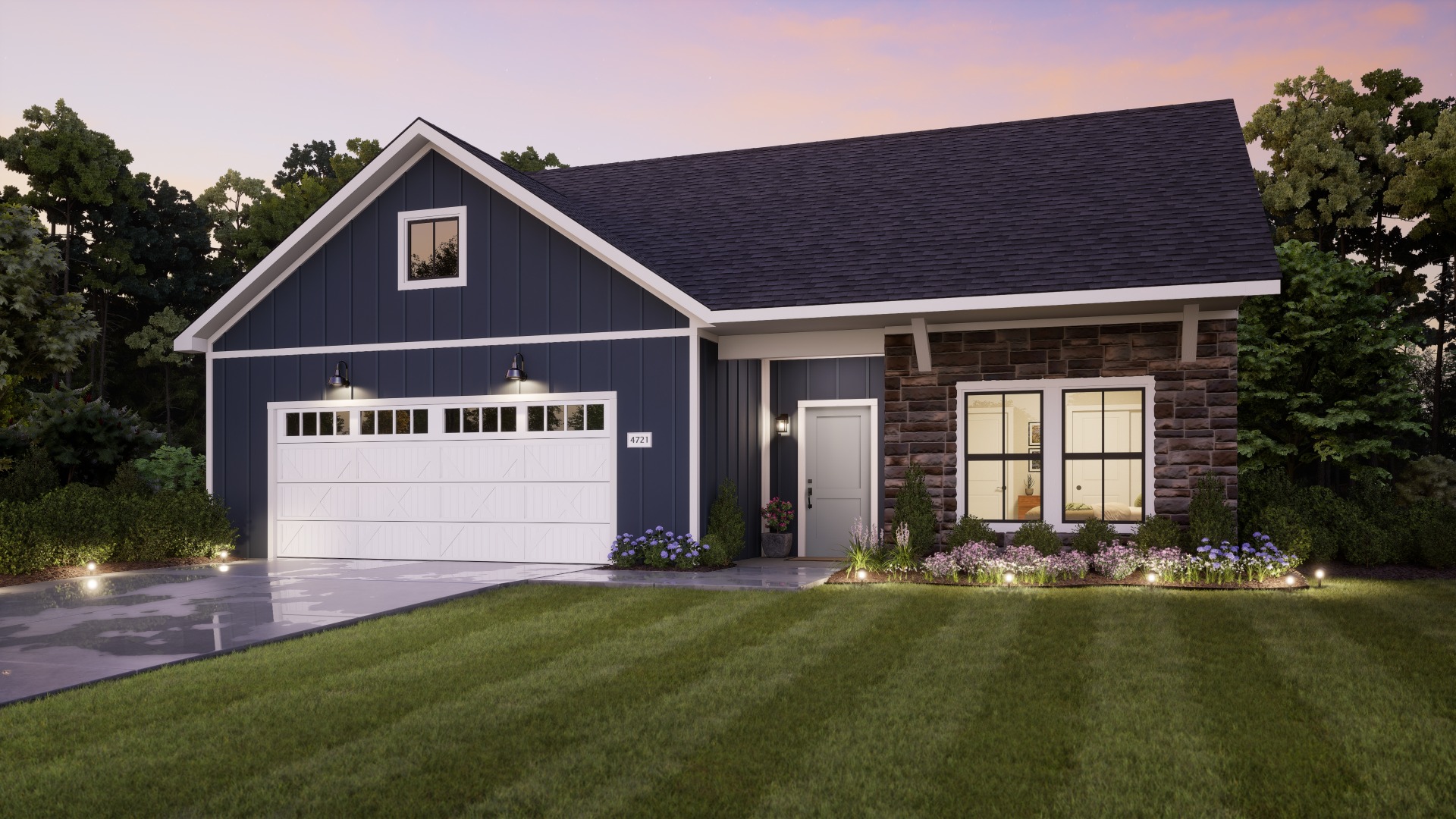 Epcon Spring Promenade | New Home Design at The Courtyards at Holly Springs | Epcon ...