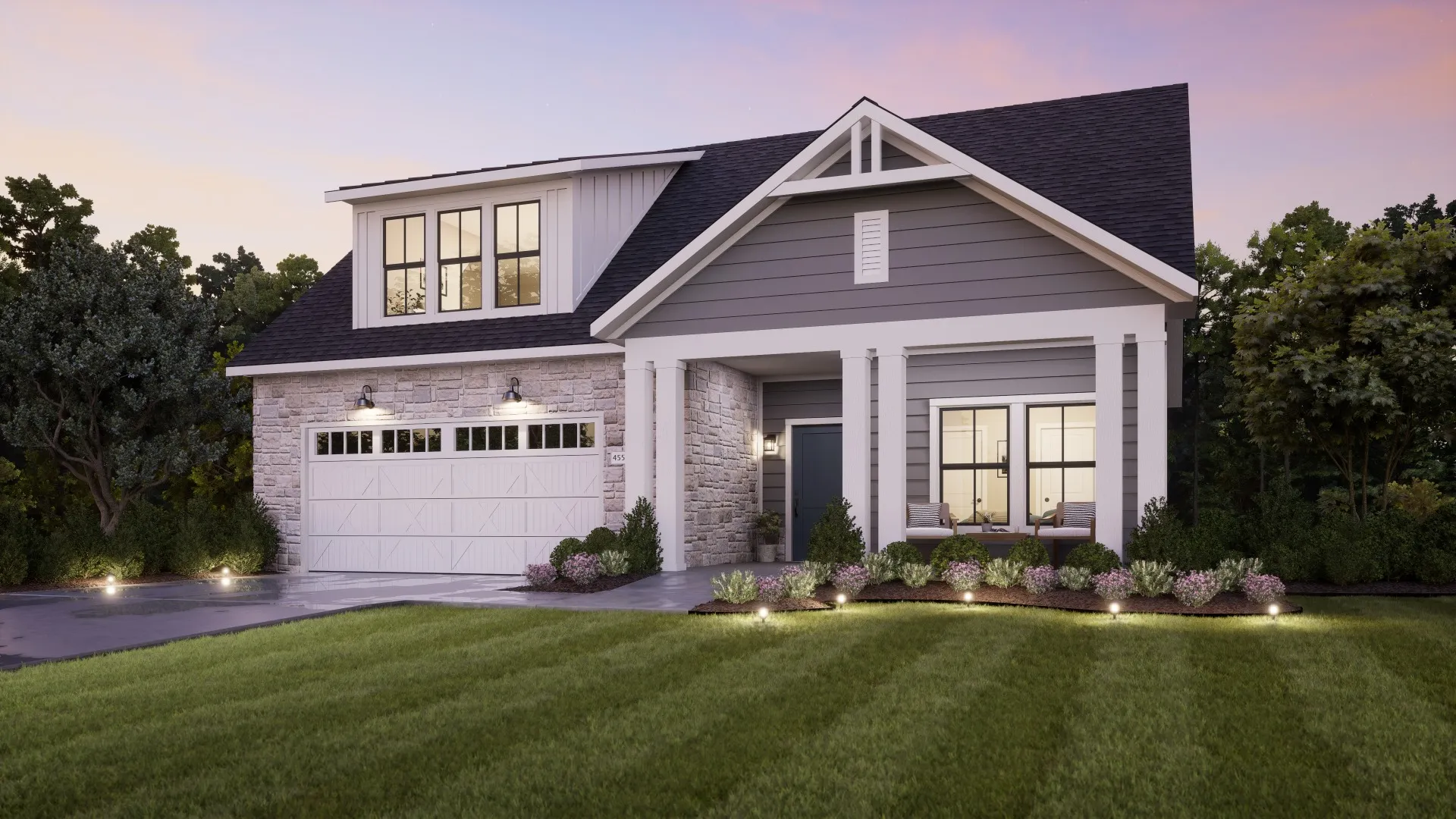 Epcon Spring Promenade | New Home Design at The Courtyards at Holly Springs | Epcon ...