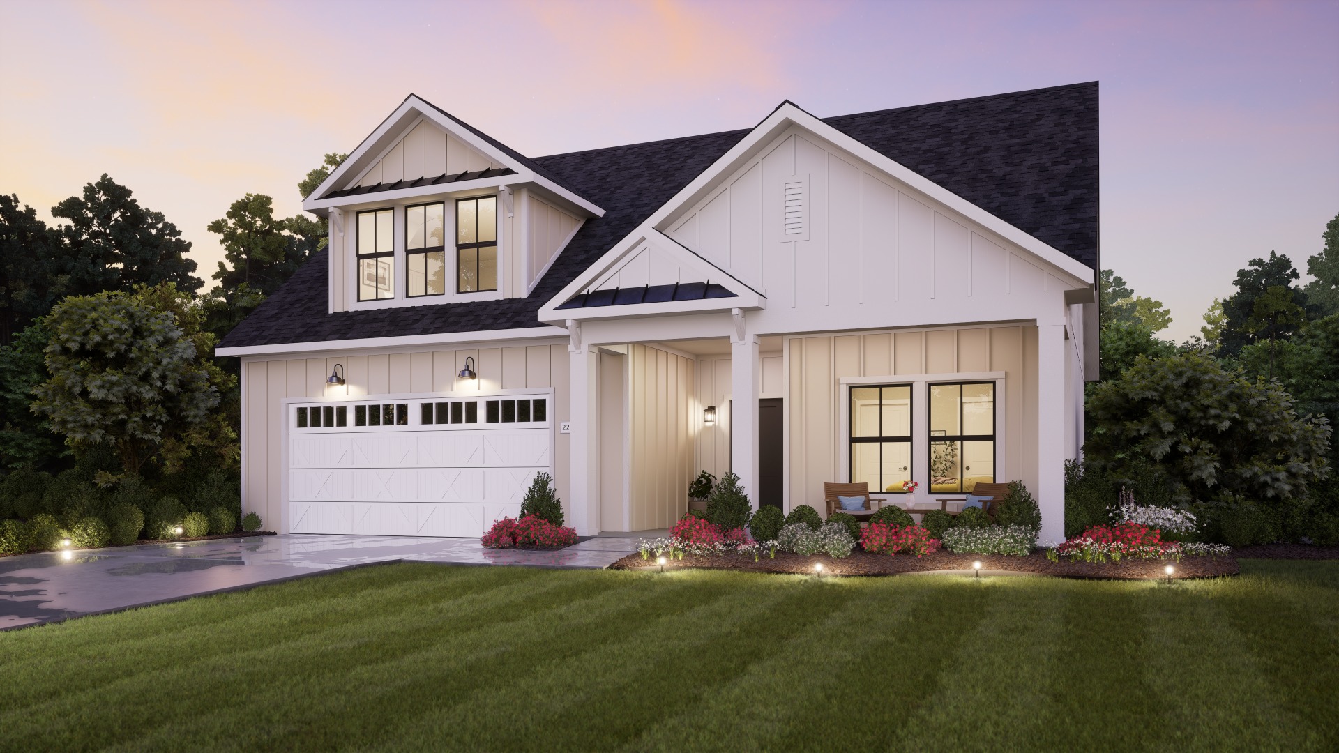 Epcon Spring Promenade | New Home Design at The Courtyards at Holly Springs | Epcon ...