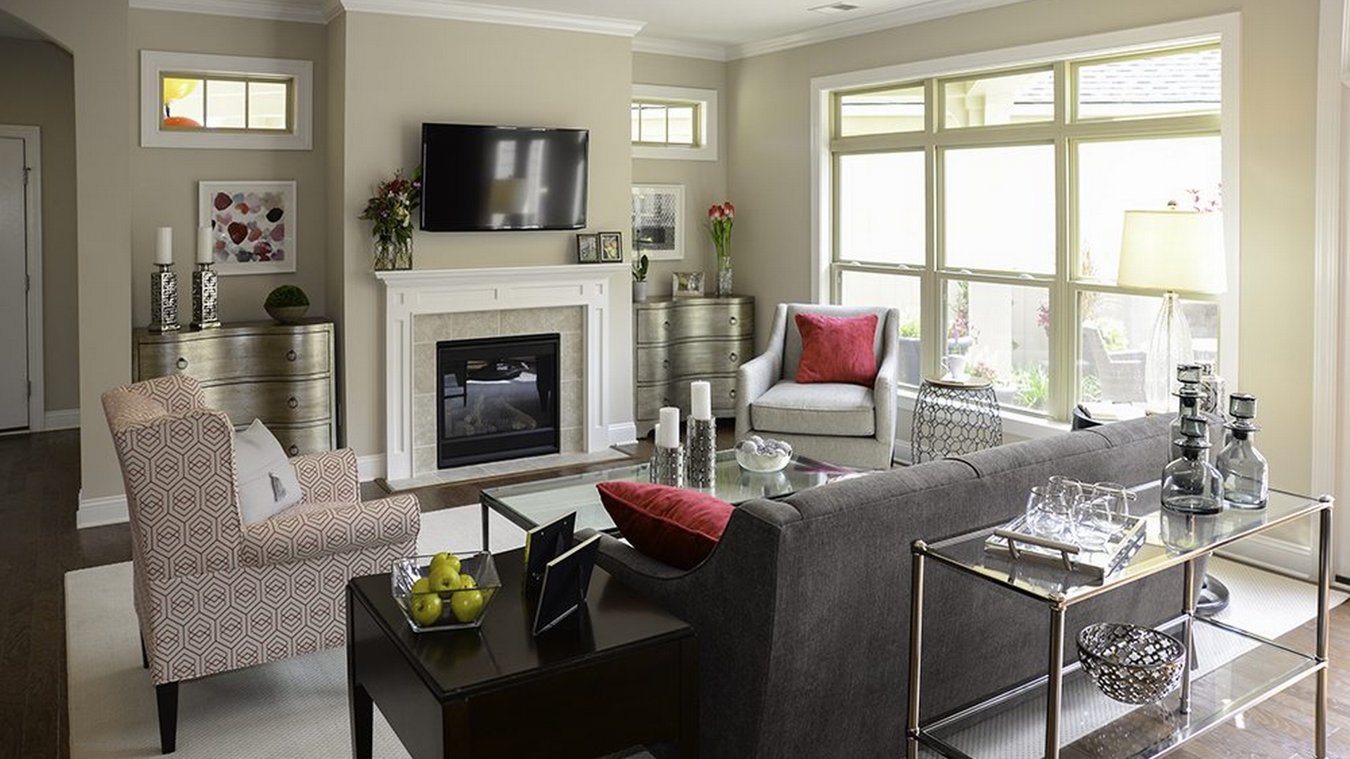 The Courtyards at Brookfield_Promenade_Interior_Living Room