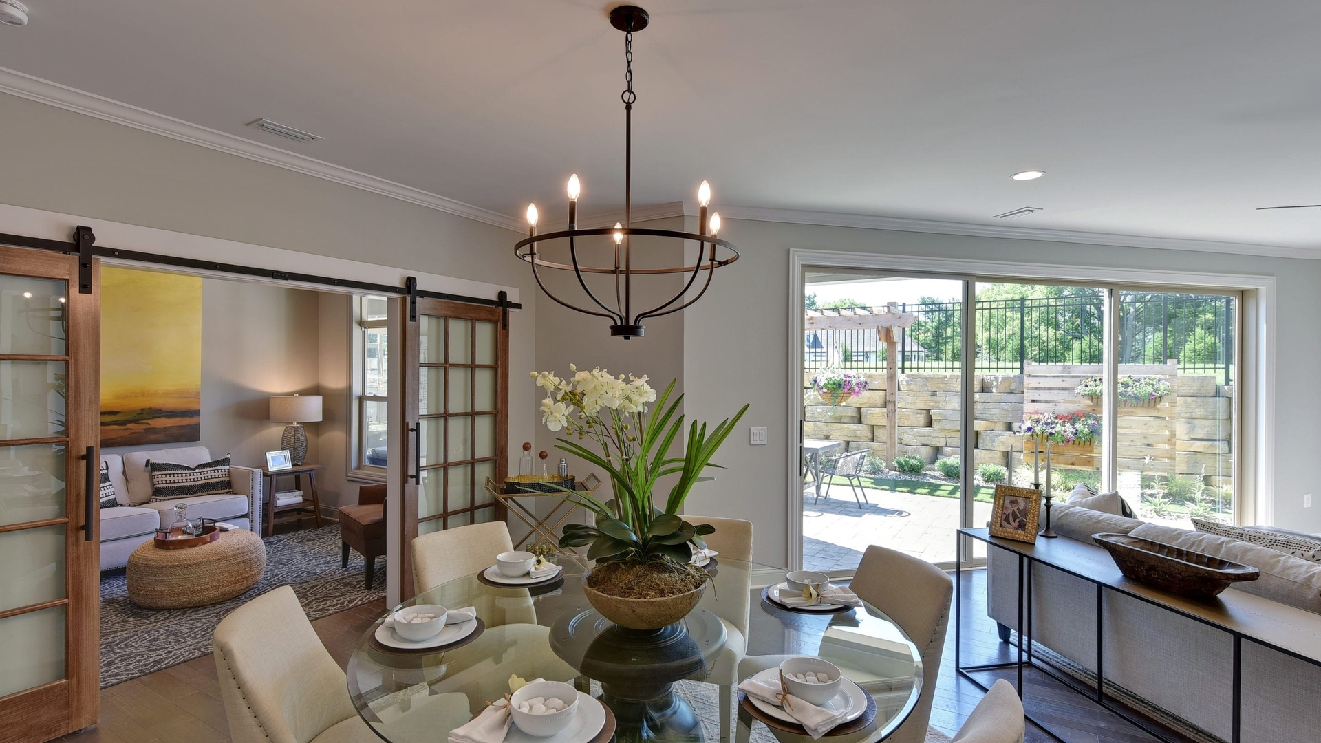 The Courtyards at Lupton Village_Promenade III_Interior_Dining Room