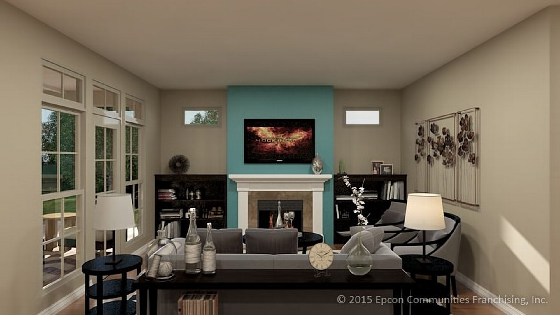 Courtyards at Lee Mill Heights_Salerno_Interior_Living Room