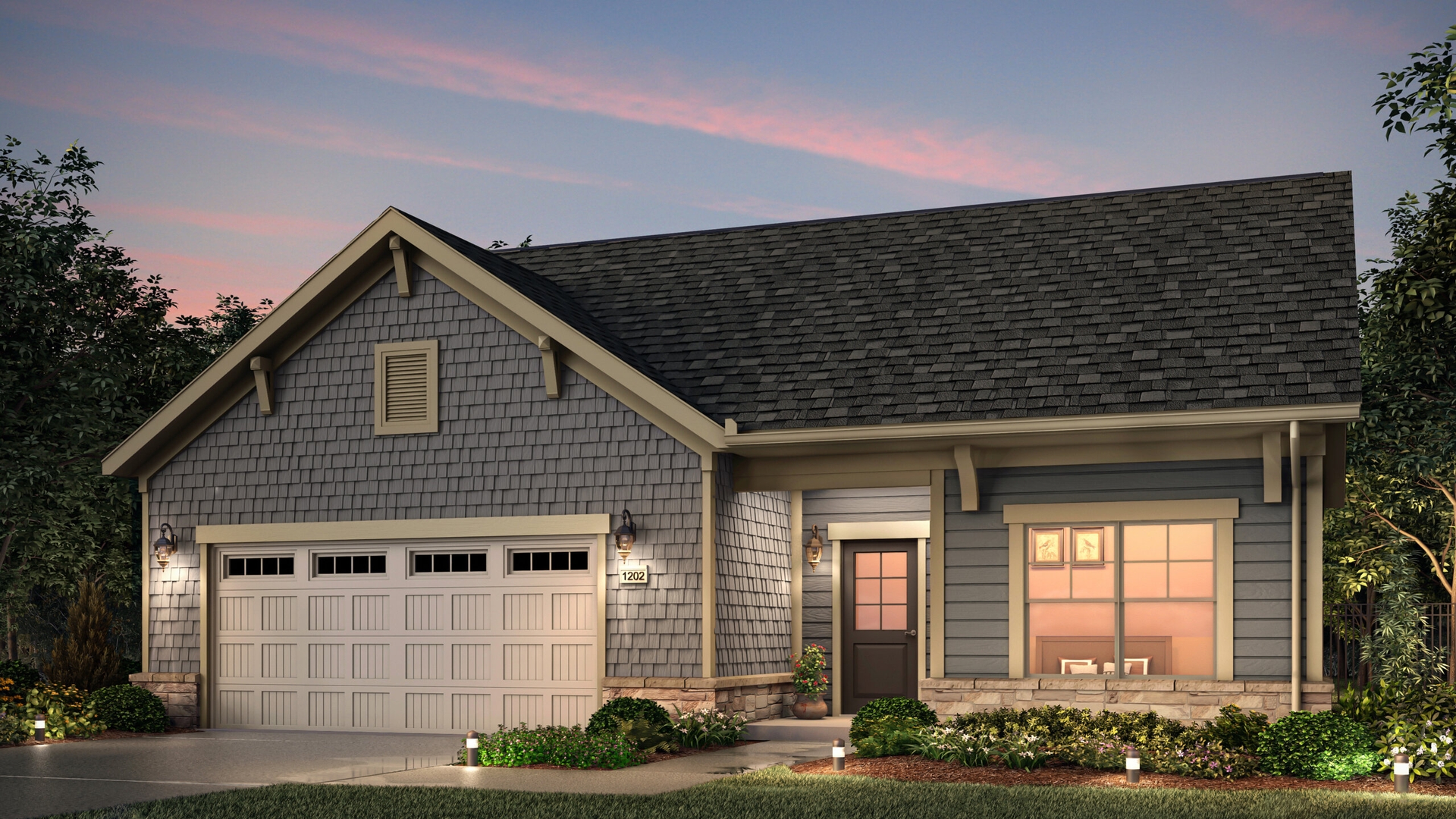 The Bungalows of De Pere_Promenade III_Craftsman_A_Tan