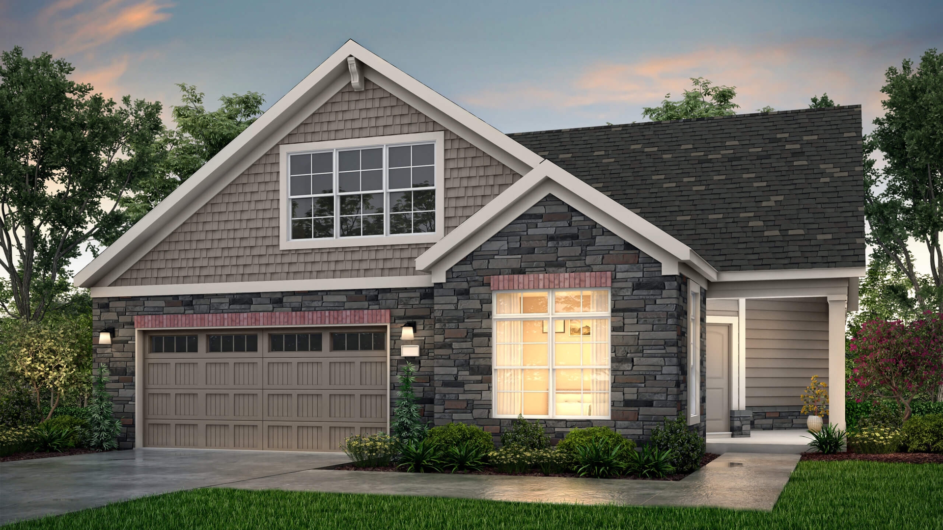 The Courtyards at Harvest Ridge_Promenade_Exterior