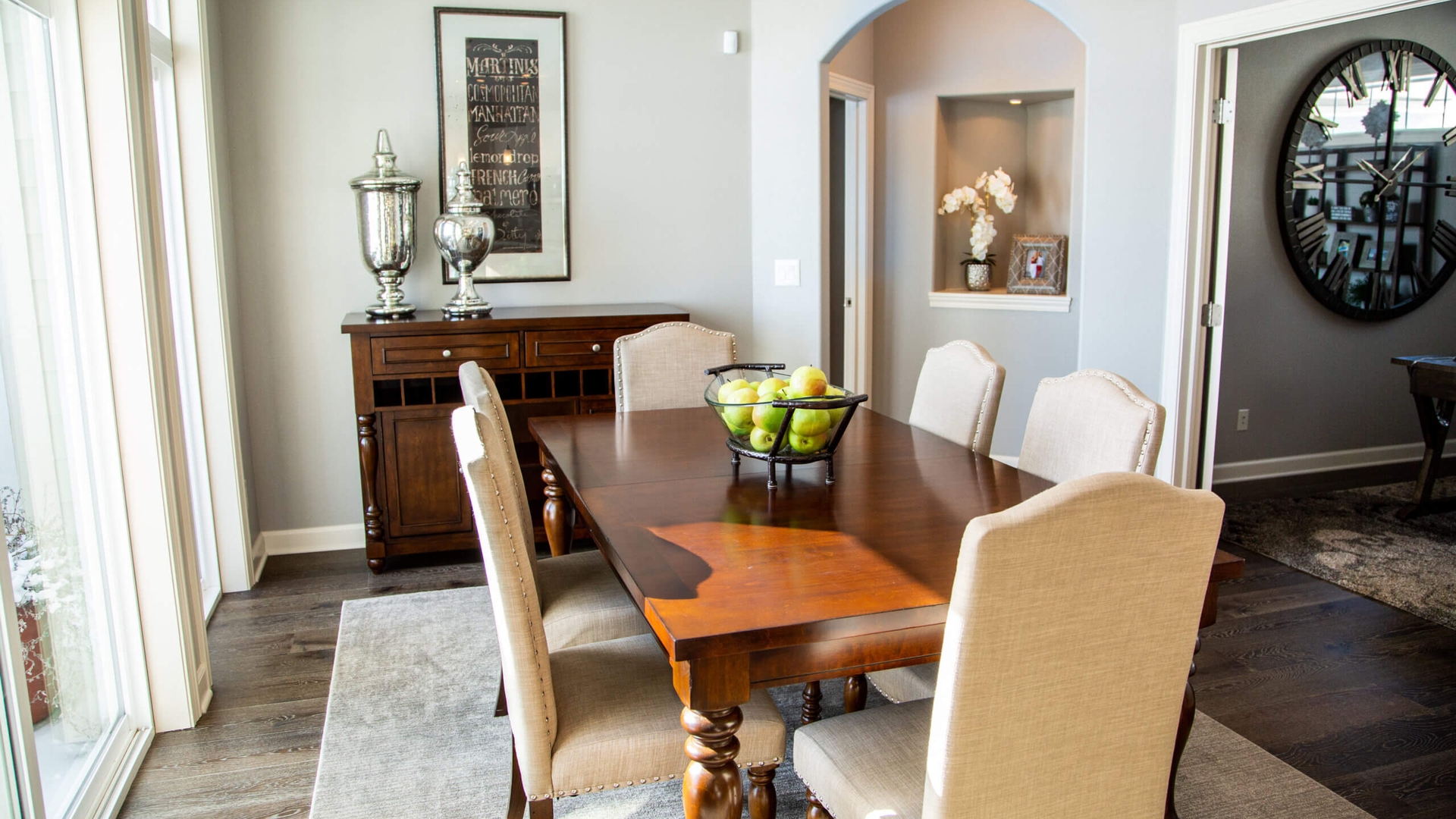 The Courtyards at Parkside_Portico_Interior_Dining Room