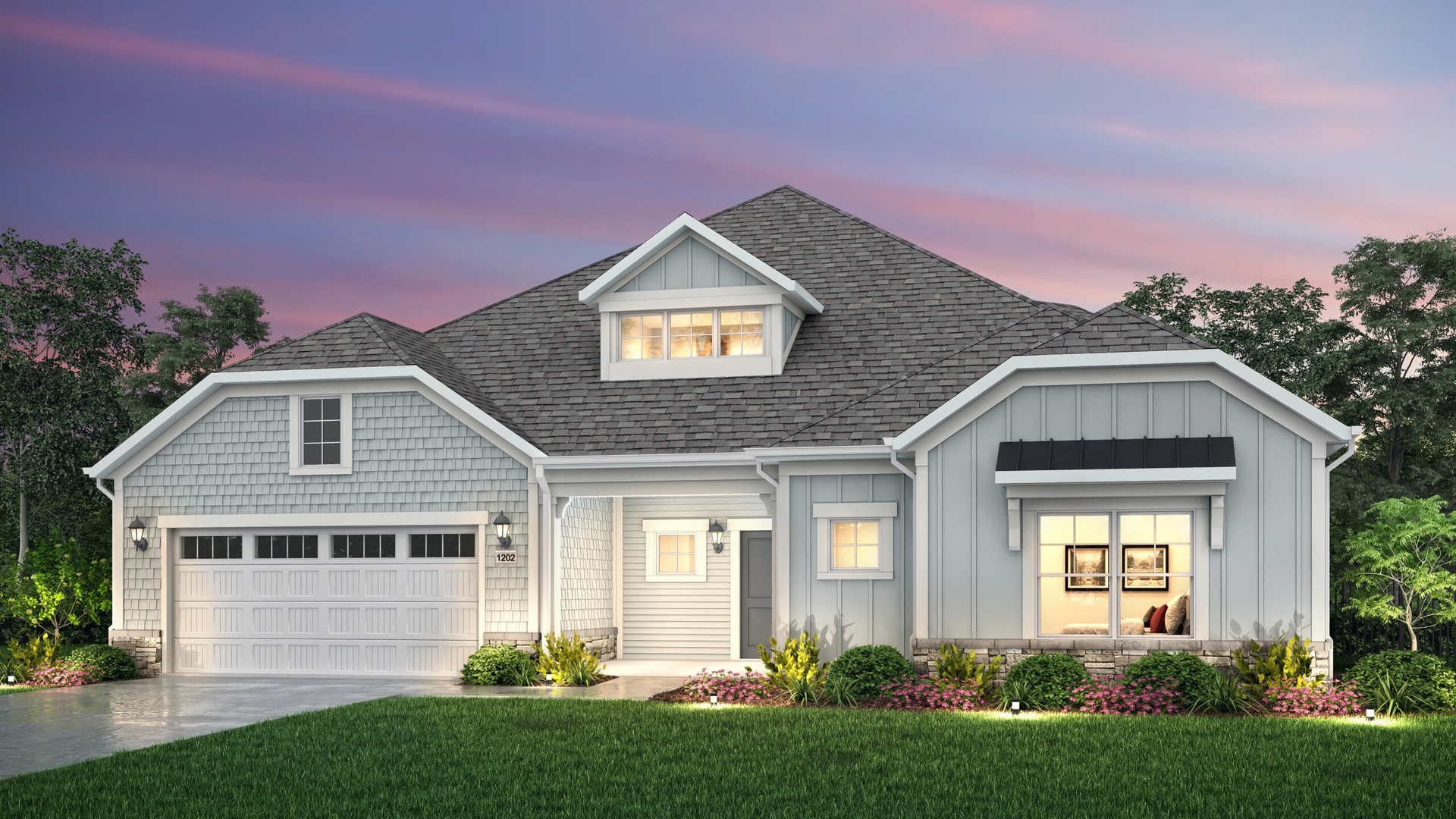 The Courtyards of Westfield_Provenance_Craftsman_White_A
