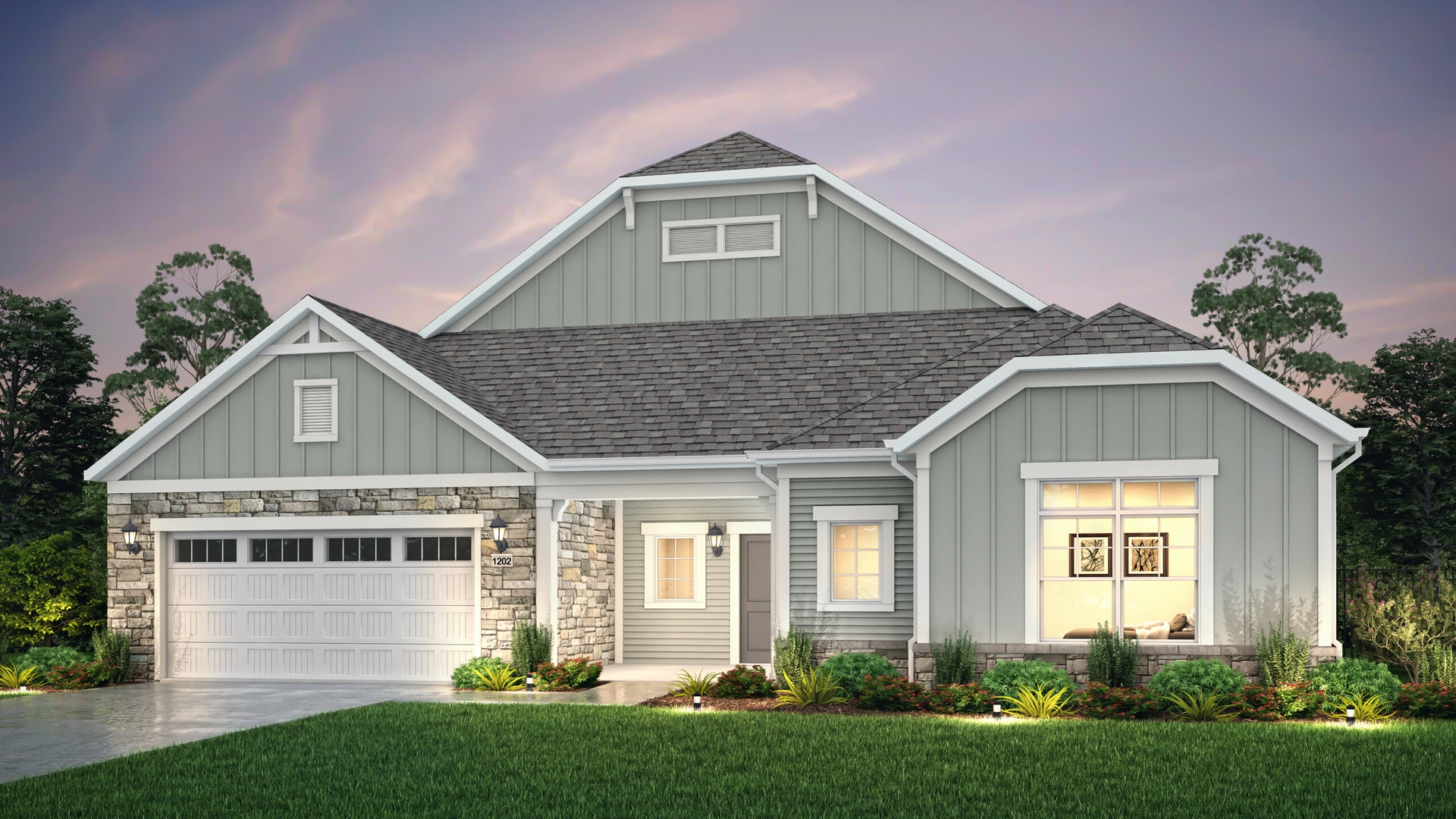 The Courtyards of Westfield_Provenance_Craftsman_White_B