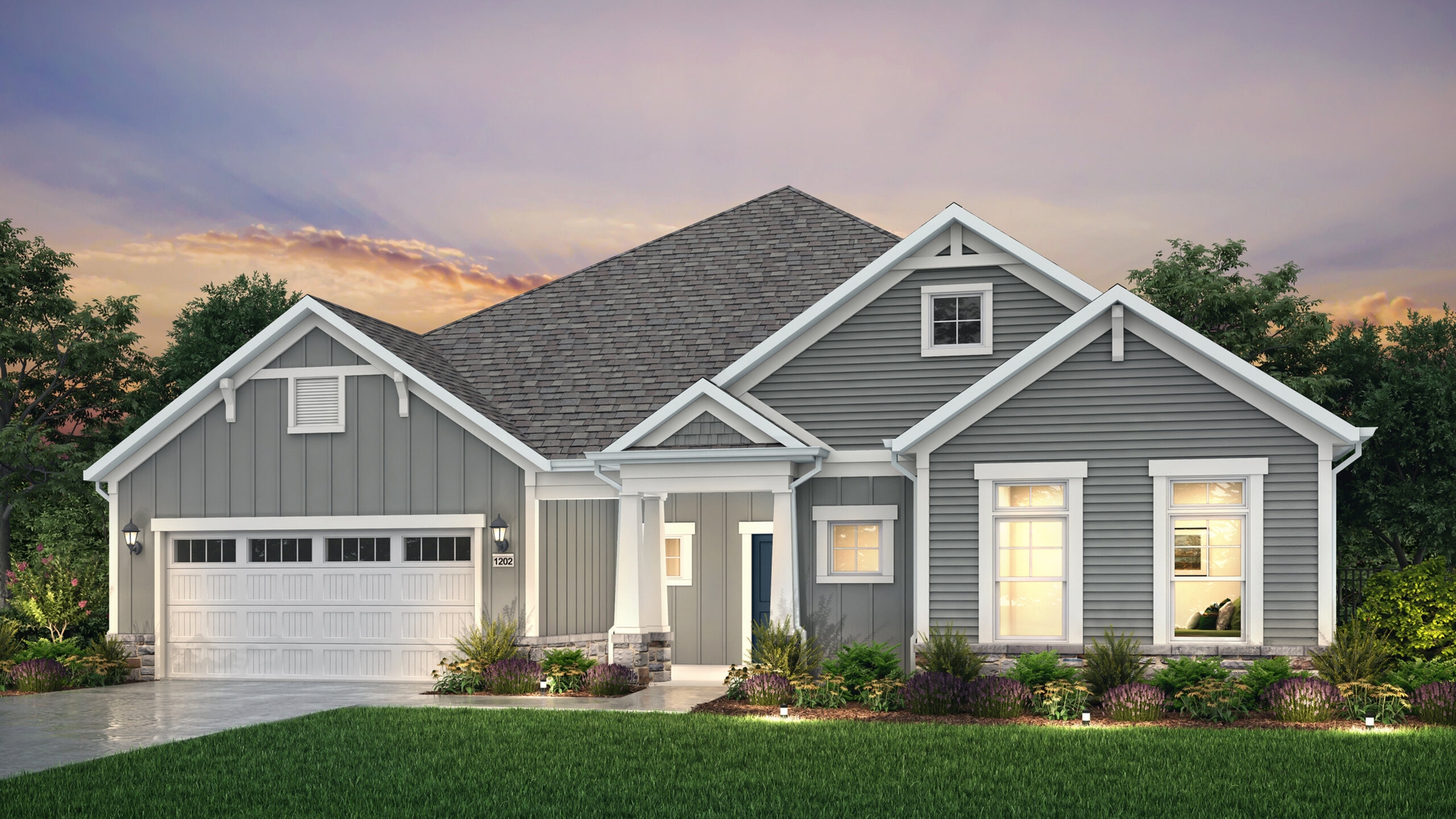 The Courtyards of Westfield_Provenance_Craftsman_White_C